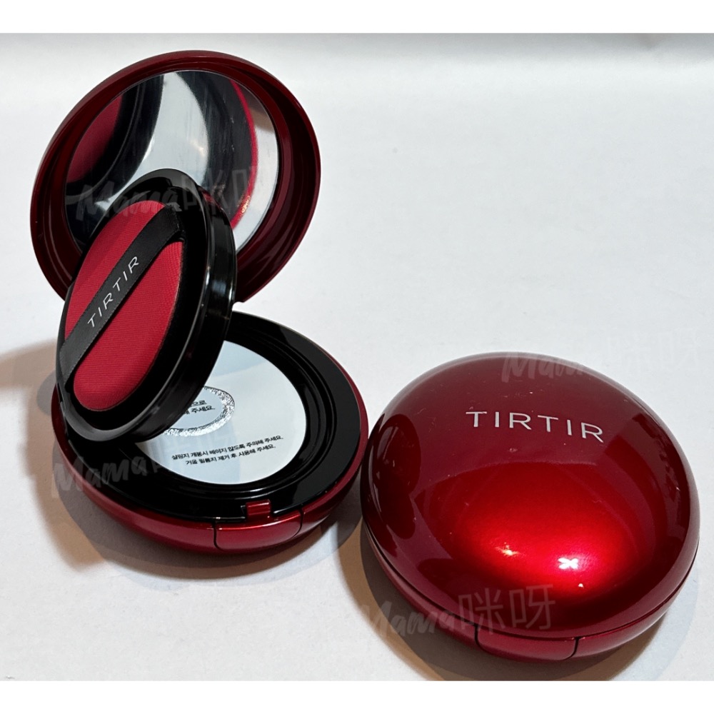 Mama咪呀～TIRTIR光彩氣墊.持久定妝.SPF40 PA++ .遮瑕持久.輕薄不黏膩.遮瑕防曬.提亮膚色氣墊粉底.-細節圖2