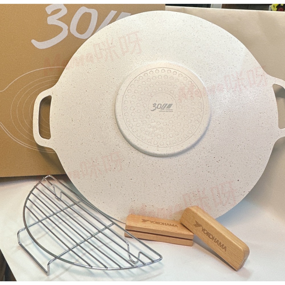 Mama咪呀～YOKOHAMA橫濱日本🇯🇵.北歐煎烤盤.不沾鍋烤盤.烤盤.炒盤.煎煮盤.煎盤.圓烤盤.露營烤盤.戶外-細節圖3