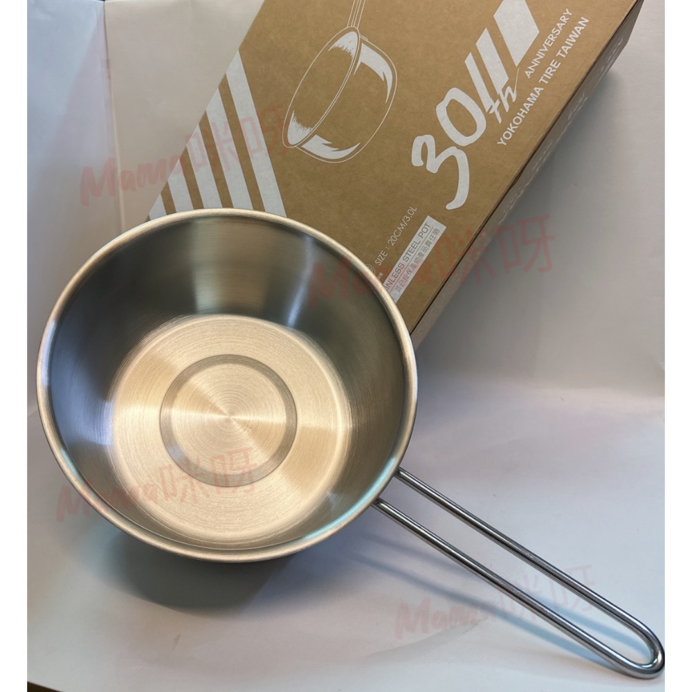 Mama咪呀～日本🇯🇵YOKOHAMA不銹鋼單把美味鍋 .304不鏽鋼單柄鍋.湯鍋.不鏽鋼鍋.不鏽鋼單柄奶鍋.單柄鍋-細節圖2