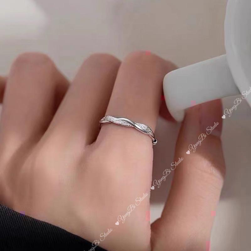 𝓨𝓪𝓷𝓰𝓑𝓲🫧S925純銀｜傾心纏繞捲戒指 Y547-細節圖2