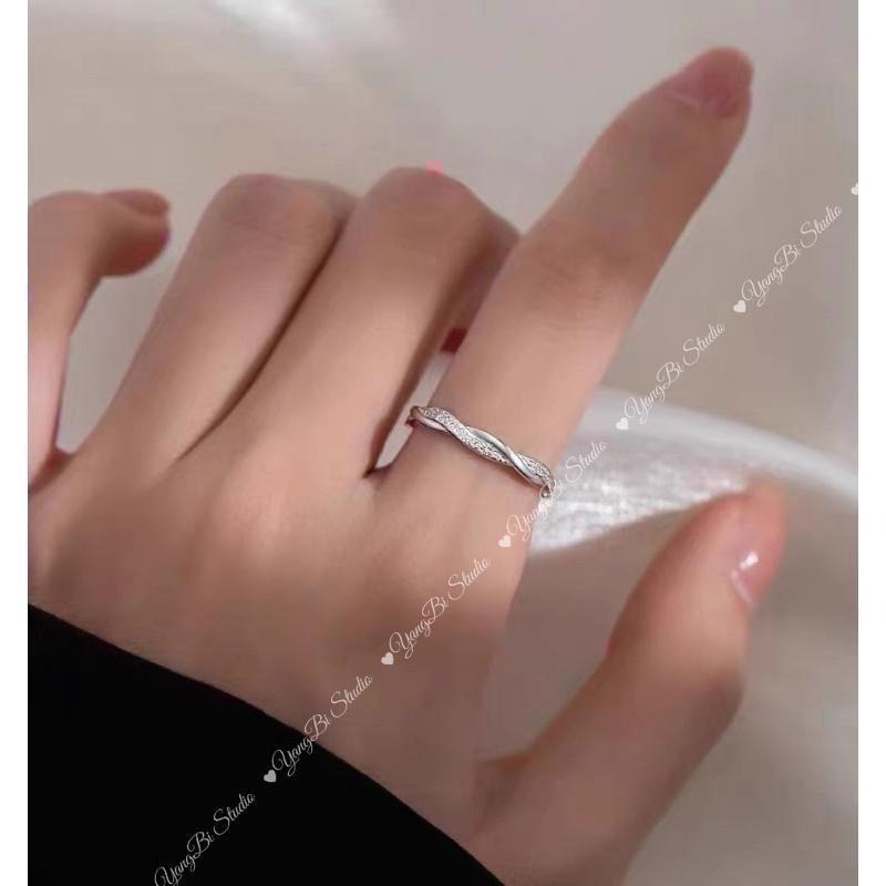 𝓨𝓪𝓷𝓰𝓑𝓲🫧S925純銀｜傾心纏繞捲戒指 Y547-細節圖4