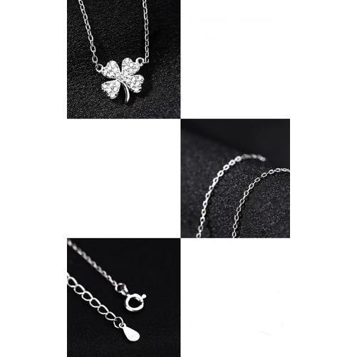 𝓨𝓪𝓷𝓰𝓑𝓲💫免運🍀S925純銀｜精緻幸運草項鍊 Y279-細節圖5