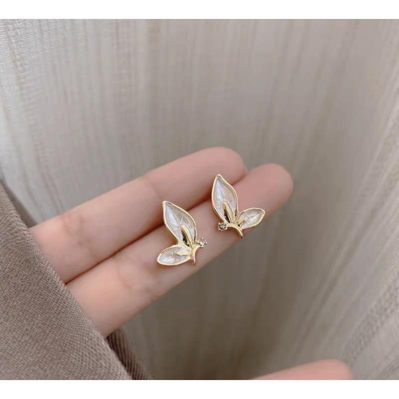 𝓨𝓪𝓷𝓰𝓑𝓲🦋耳夾 耳針皆有｜S925唯美精靈蝴蝶耳環 Y214-細節圖5