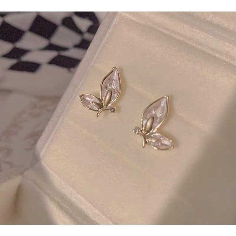 𝓨𝓪𝓷𝓰𝓑𝓲🦋耳夾 耳針皆有｜S925唯美精靈蝴蝶耳環 Y214-細節圖7