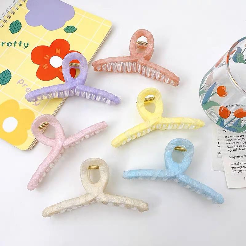 𝓨𝓪𝓷𝓰𝓑𝓲🫧春上新｜小清新歐根紗糖果色抓夾 V164-細節圖2