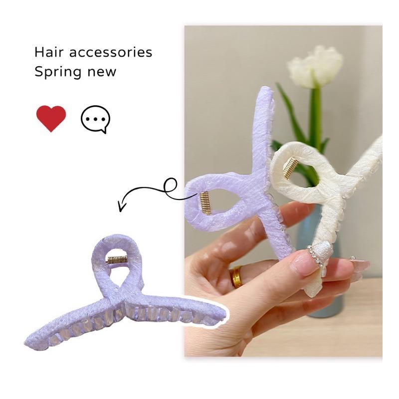 𝓨𝓪𝓷𝓰𝓑𝓲🫧春上新｜小清新歐根紗糖果色抓夾 V164-細節圖3