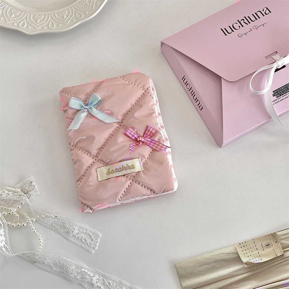 𝓨𝓪𝓷𝓰𝓑𝓲🩰韓系小清新 甜美蝴蝶結護照本套 卡套 證件收納套 C62-細節圖7