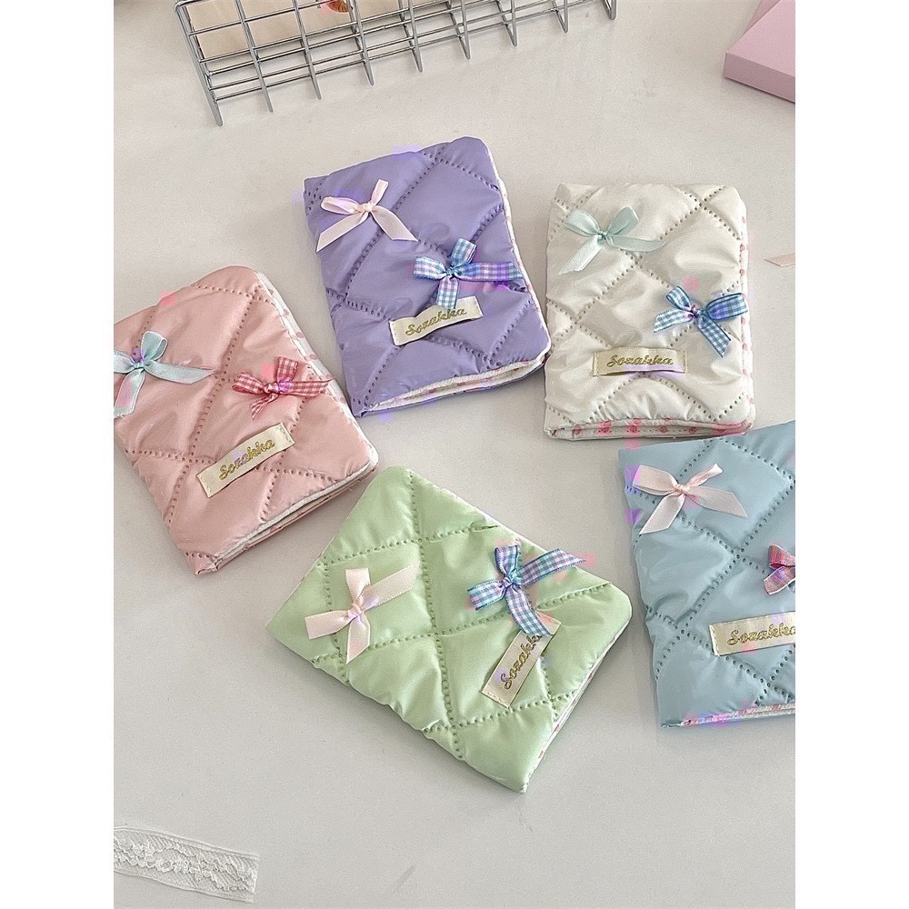 𝓨𝓪𝓷𝓰𝓑𝓲🩰韓系小清新 甜美蝴蝶結護照本套 卡套 證件收納套 C62-細節圖2