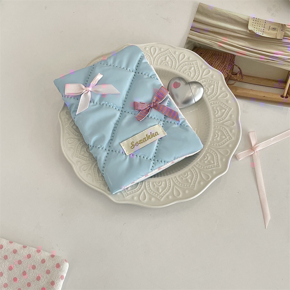 𝓨𝓪𝓷𝓰𝓑𝓲🩰韓系小清新 甜美蝴蝶結護照本套 卡套 證件收納套 C62-細節圖11