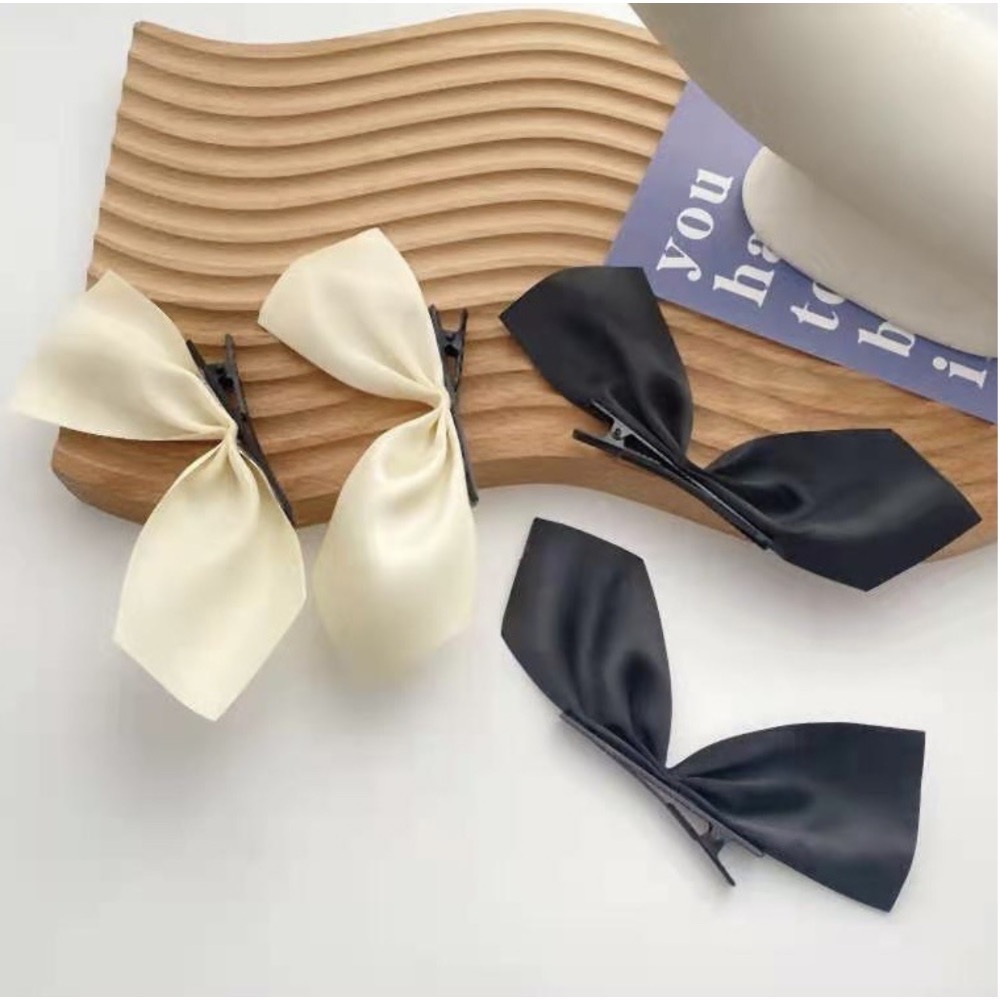 𝓨𝓪𝓷𝓰𝓑𝓲🕊️jisoo同款蝴蝶結立體側邊髮夾 V372-細節圖4