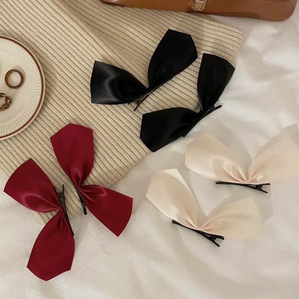 𝓨𝓪𝓷𝓰𝓑𝓲🕊️jisoo同款蝴蝶結立體側邊髮夾 V372-細節圖5