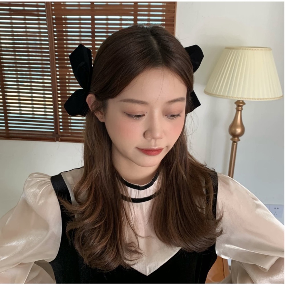 𝓨𝓪𝓷𝓰𝓑𝓲🕊️jisoo同款蝴蝶結立體側邊髮夾 V372-細節圖7