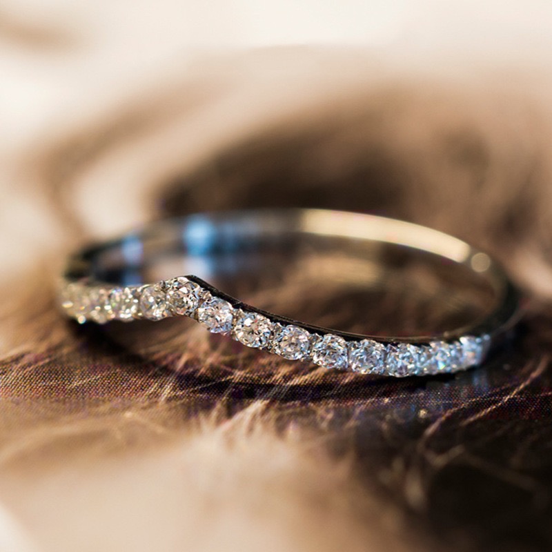 𝓨𝓪𝓷𝓰𝓑𝓲🩰闆娘自留大推｜顯瘦V型排鑽戒指 Y785-細節圖4