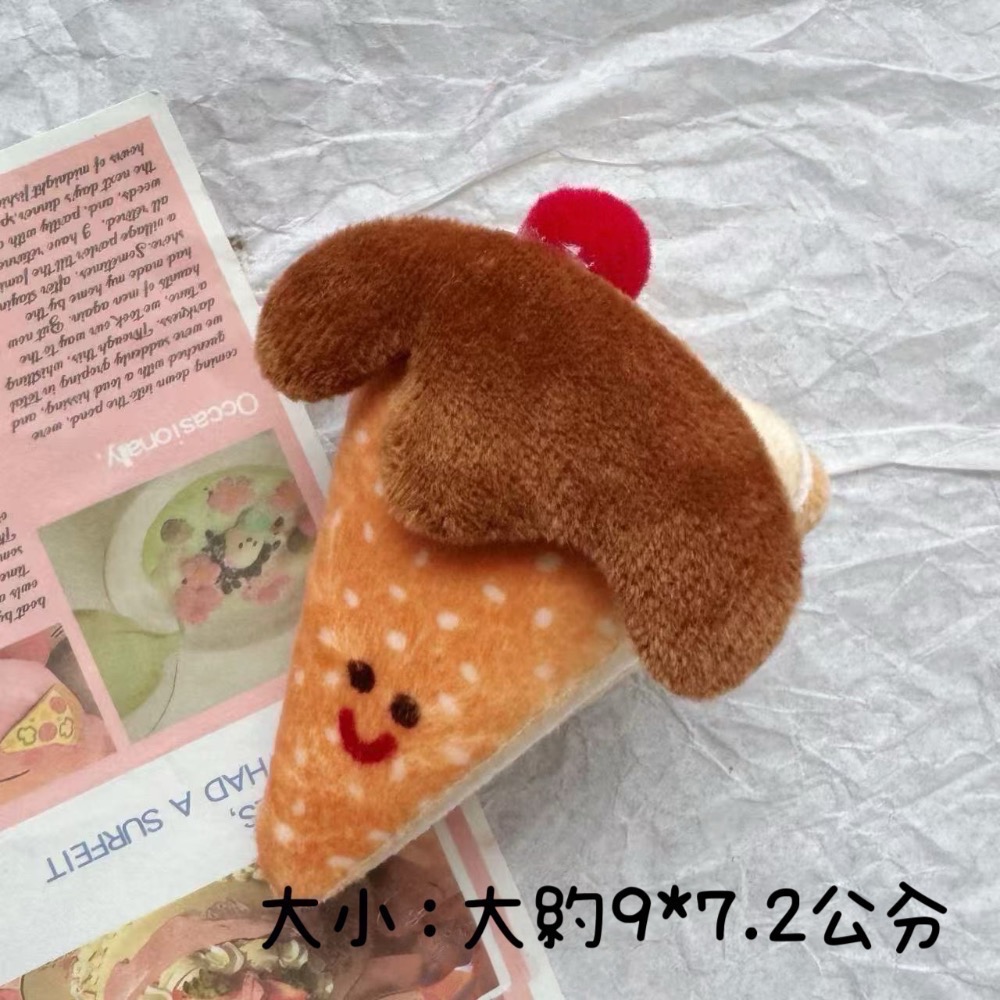 𝓨𝓪𝓷𝓰𝓑𝓲🕊️可愛趣味食物系列髮夾 文件夾 馬尾夾 包子頭 曲奇餅乾 三明治 奶茶 蛋糕 薯條V391-規格圖11