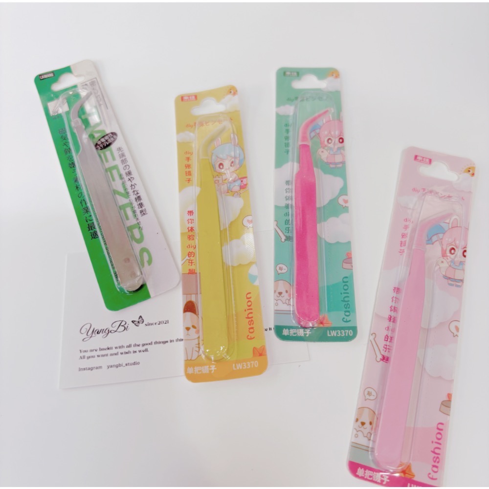 𝓨𝓪𝓷𝓰𝓑𝓲🩰【多功能夾】【手帳貼紙夾子】【黏鑽夾】【美甲美睫夾】【飾品夾】【小夾子】 C66-細節圖2