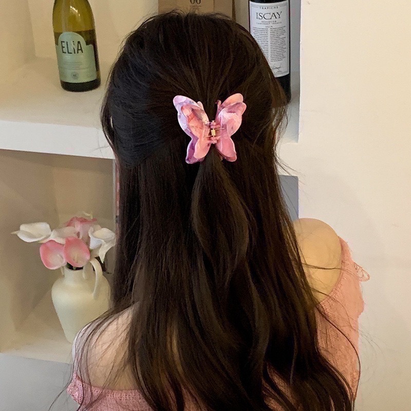 𝓨𝓪𝓷𝓰𝓑𝓲🕊️【實品好美】【超仙氣立體雙層蝴蝶結鯊魚夾】抓夾 V411-細節圖9