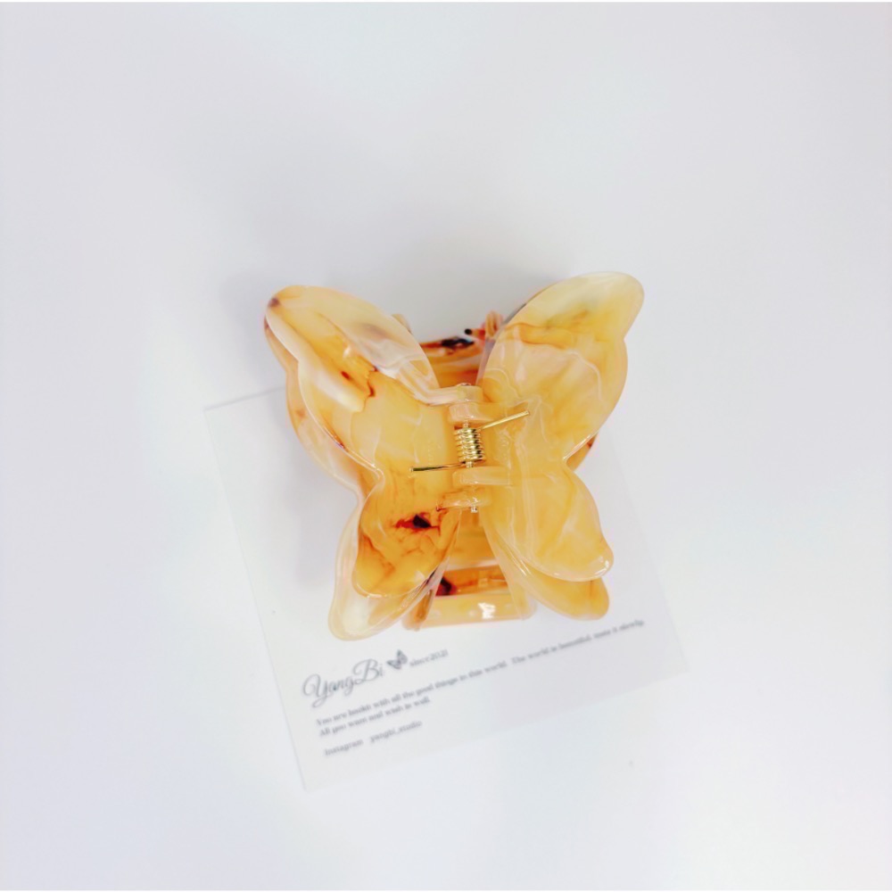 𝓨𝓪𝓷𝓰𝓑𝓲🕊️【實品好美】【超仙氣立體雙層蝴蝶結鯊魚夾】抓夾 V411-規格圖11