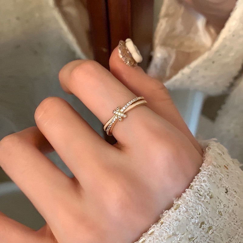 𝓨𝓪𝓷𝓰𝓑𝓲🕊️【滴油鋯石打結戒指】 Y861-細節圖5