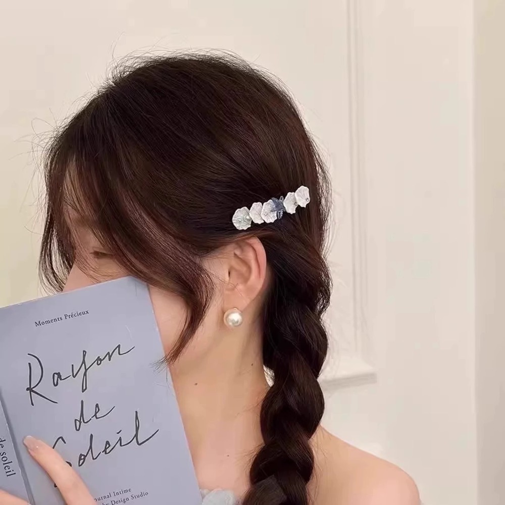 𝓨𝓪𝓷𝓰𝓑𝓲🕊️【珠光貝殼海星髮夾】 V433-細節圖7