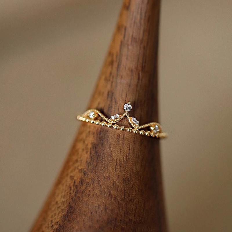 𝓨𝓪𝓷𝓰𝓑𝓲🕊️【法式輕奢皇冠戒指】 Y885-細節圖3