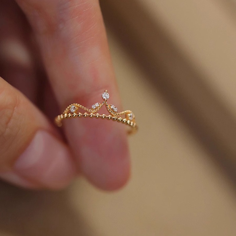 𝓨𝓪𝓷𝓰𝓑𝓲🕊️【法式輕奢皇冠戒指】 Y885-細節圖4