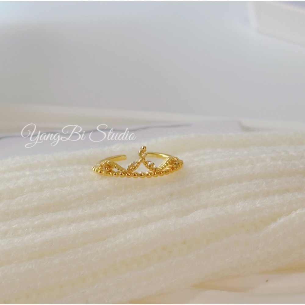 𝓨𝓪𝓷𝓰𝓑𝓲🕊️【法式輕奢皇冠戒指】 Y885-細節圖6