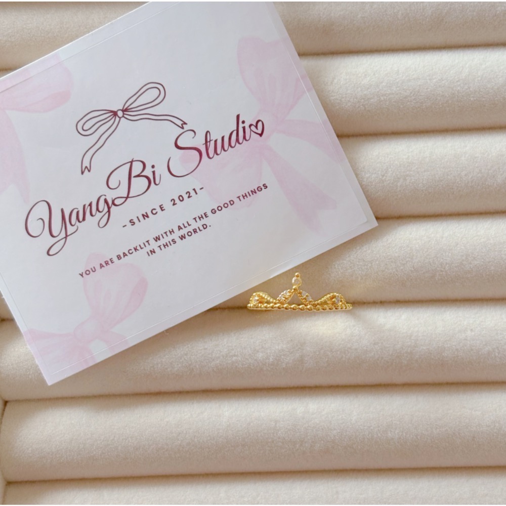 𝓨𝓪𝓷𝓰𝓑𝓲🕊️【法式輕奢皇冠戒指】 Y885-細節圖8