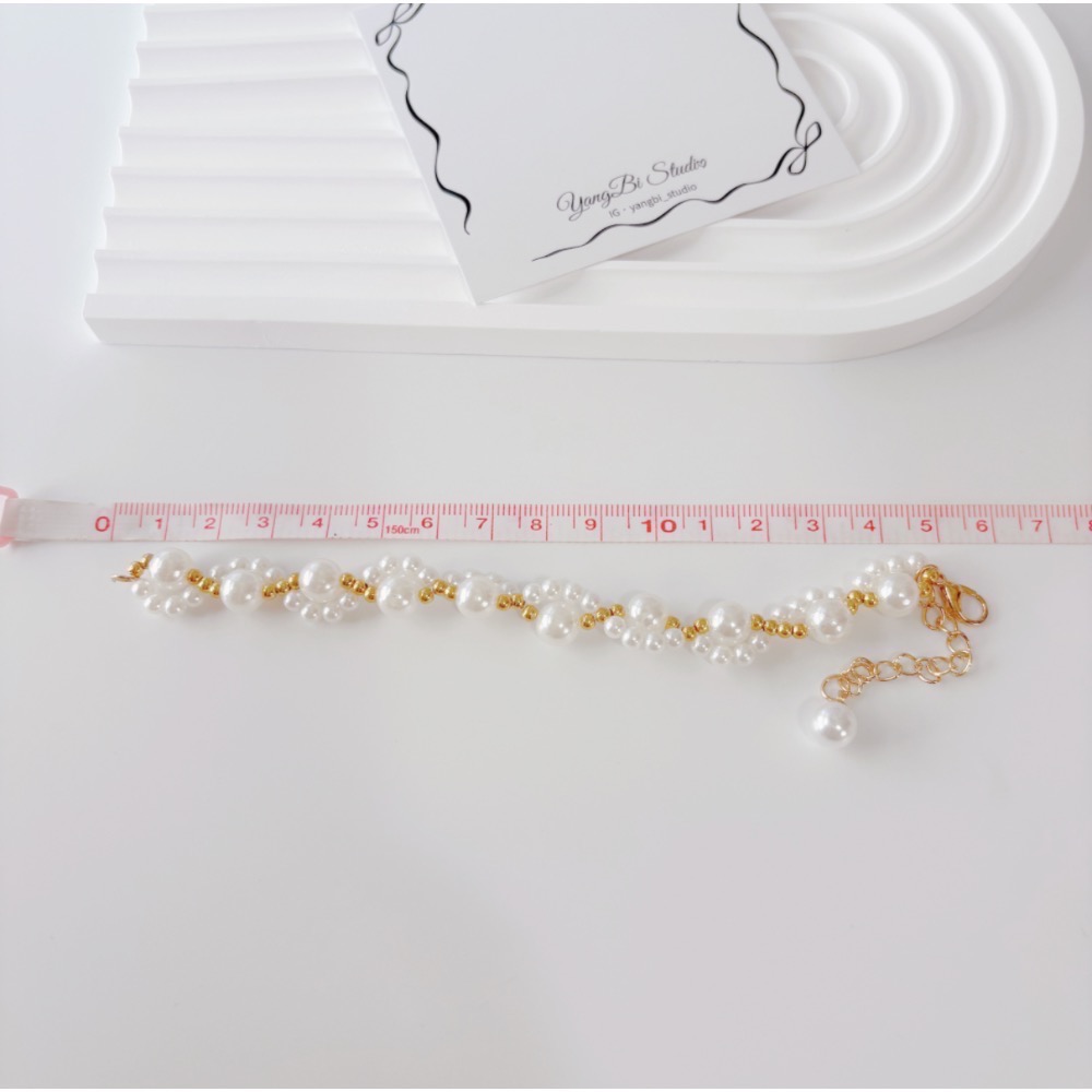 𝓨𝓪𝓷𝓰𝓑𝓲🕊️【貓奴必備】【珍珠貓爪串珠手鍊】 Y886-細節圖9