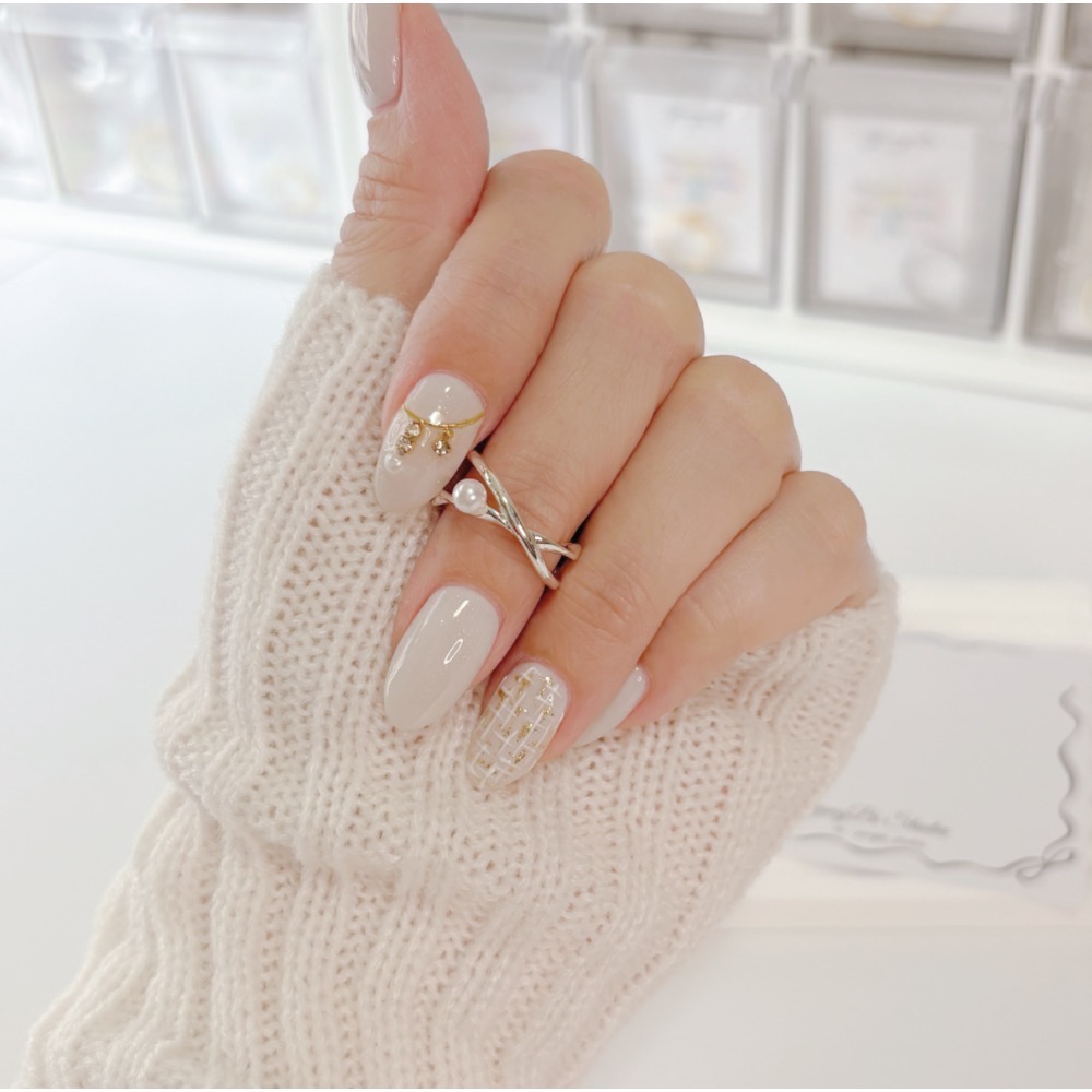 𝓨𝓪𝓷𝓰𝓑𝓲🕊️925純銀【麻花珍珠九結繩戒指】 Y896-規格圖10