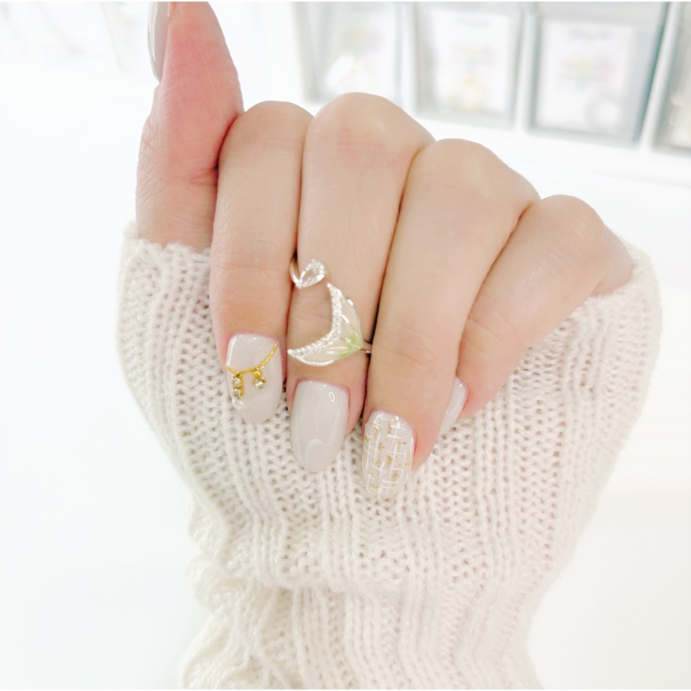 𝓨𝓪𝓷𝓰𝓑𝓲🕊️【人魚之淚】【漸變魚尾微鑲鋯石戒指】 Y900-細節圖6