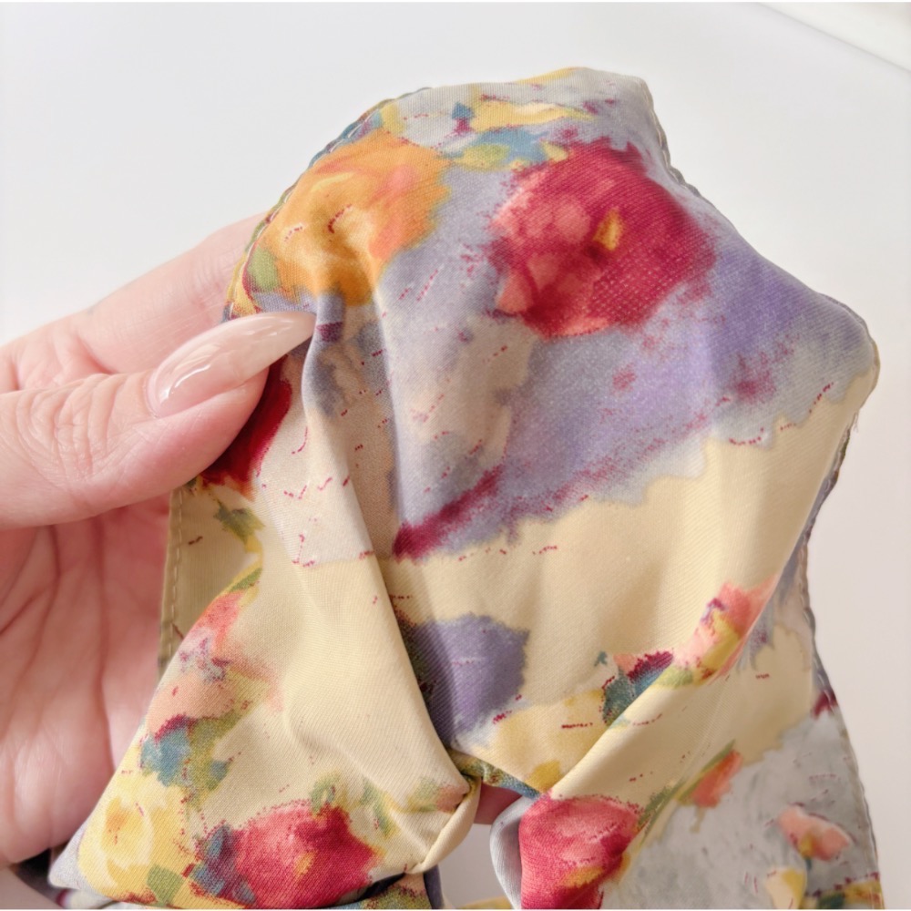 𝓨𝓪𝓷𝓰𝓑𝓲🕊️【質感極佳】【復古油畫大腸圈三種款式】 V436-細節圖7