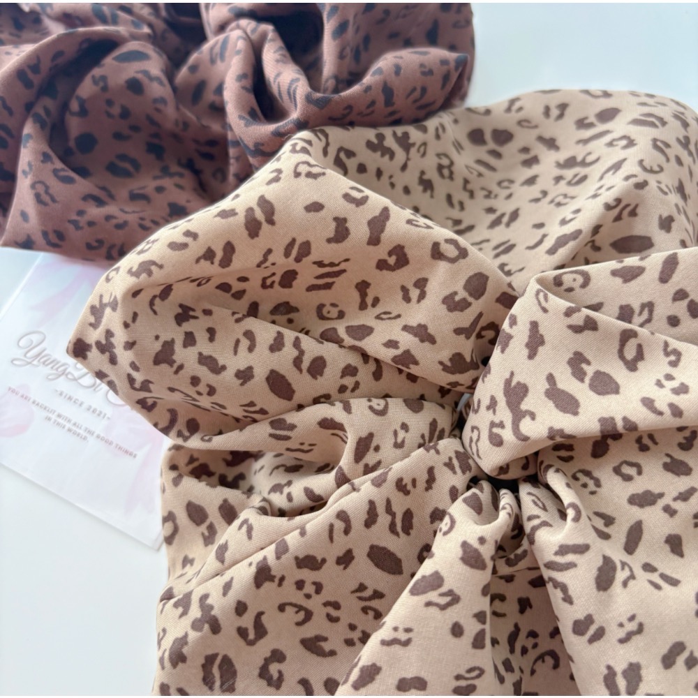 𝓨𝓪𝓷𝓰𝓑𝓲🕊️【特大號】【韓系高質感布藝豹紋澎澎大腸 V437-細節圖6