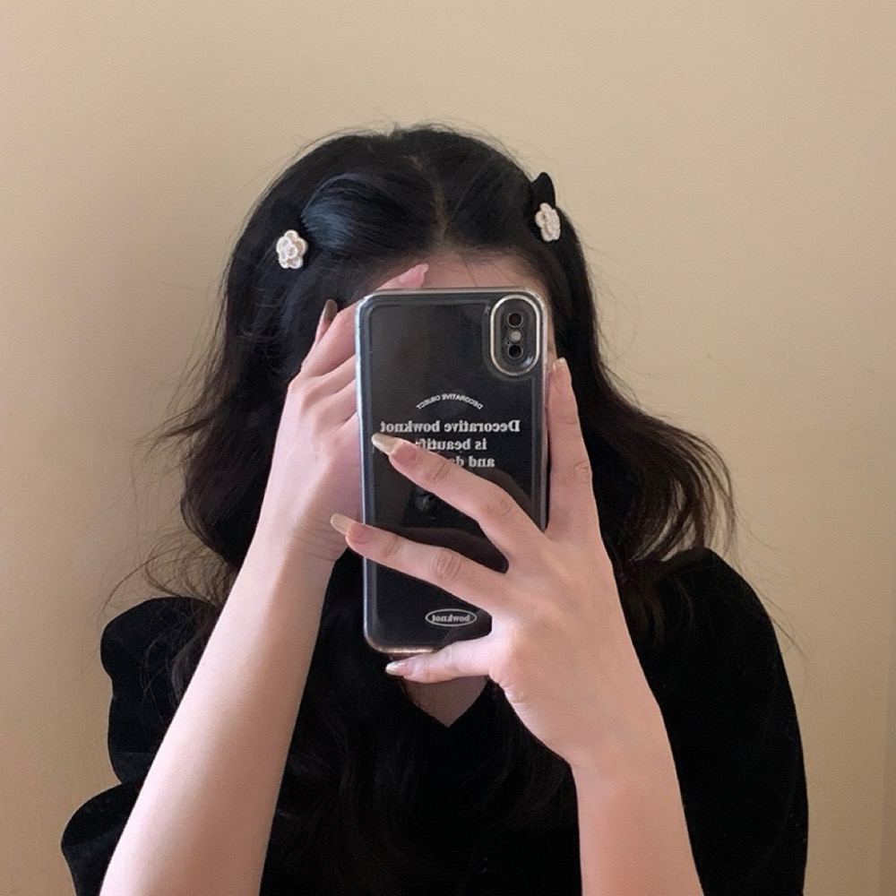 𝓨𝓪𝓷𝓰𝓑𝓲🕊️【法式復古珍珠山茶花植絨髮夾】 V440-細節圖5