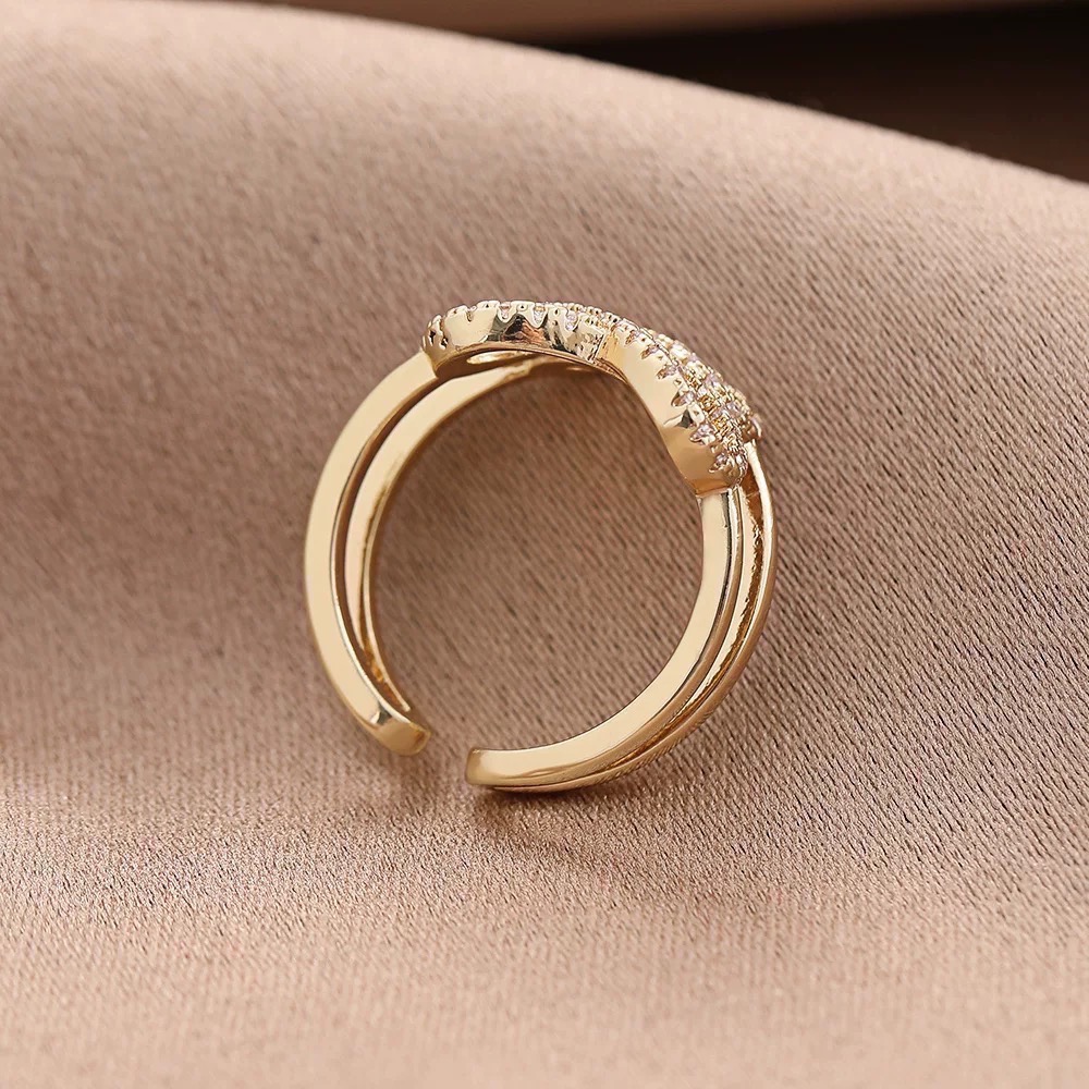 𝓨𝓪𝓷𝓰𝓑𝓲🕊️【愛無限雙層蝴蝶結戒指】 Y902-細節圖9