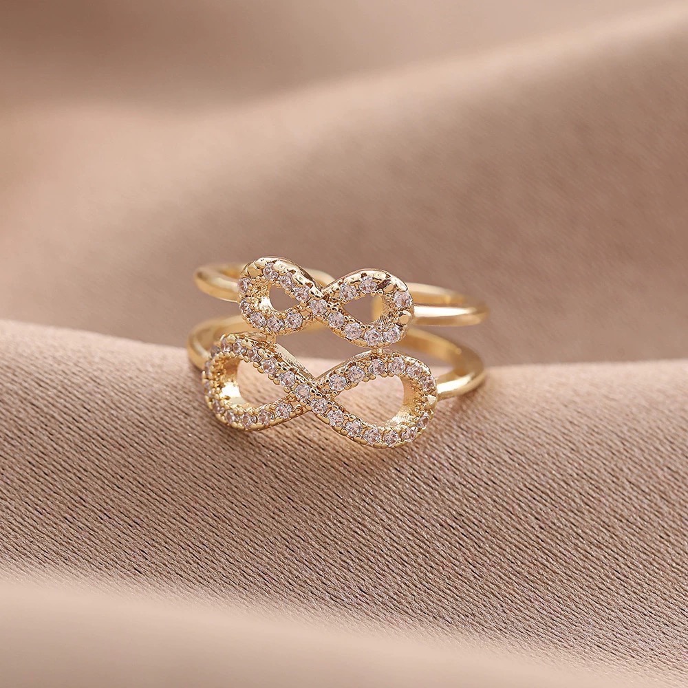 𝓨𝓪𝓷𝓰𝓑𝓲🕊️【愛無限雙層蝴蝶結戒指】 Y902-細節圖10