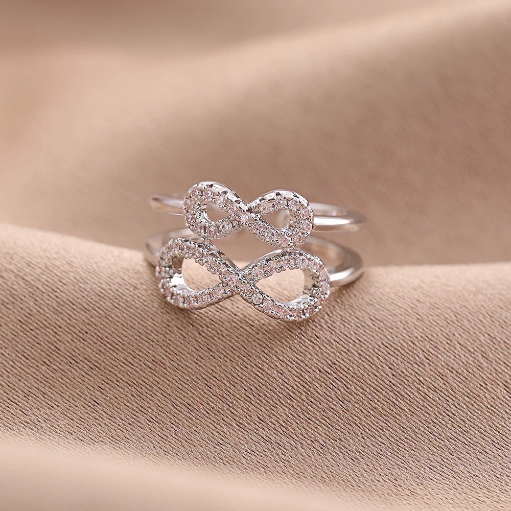 𝓨𝓪𝓷𝓰𝓑𝓲🕊️【愛無限雙層蝴蝶結戒指】 Y902-細節圖11