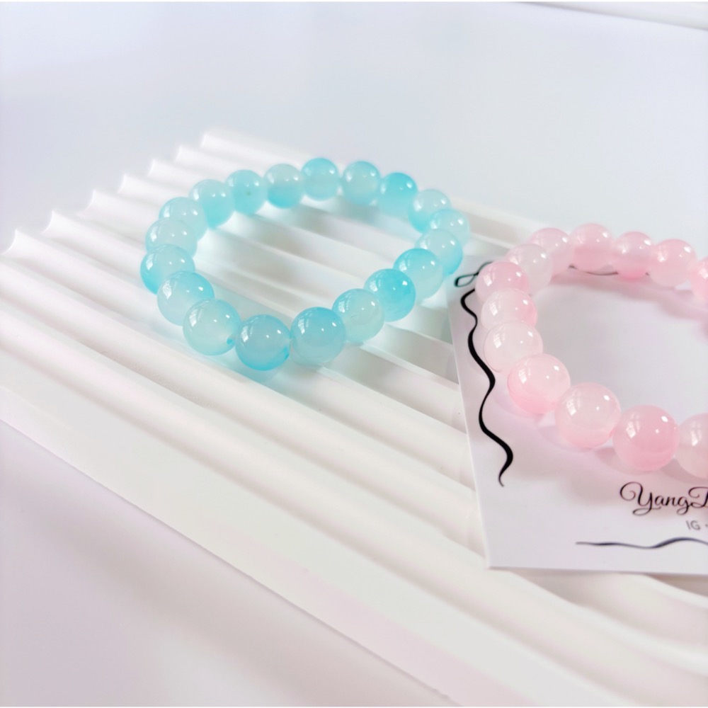 𝓨𝓪𝓷𝓰𝓑𝓲🕊️【冰透漸層串珠手鍊】 Y914-細節圖9