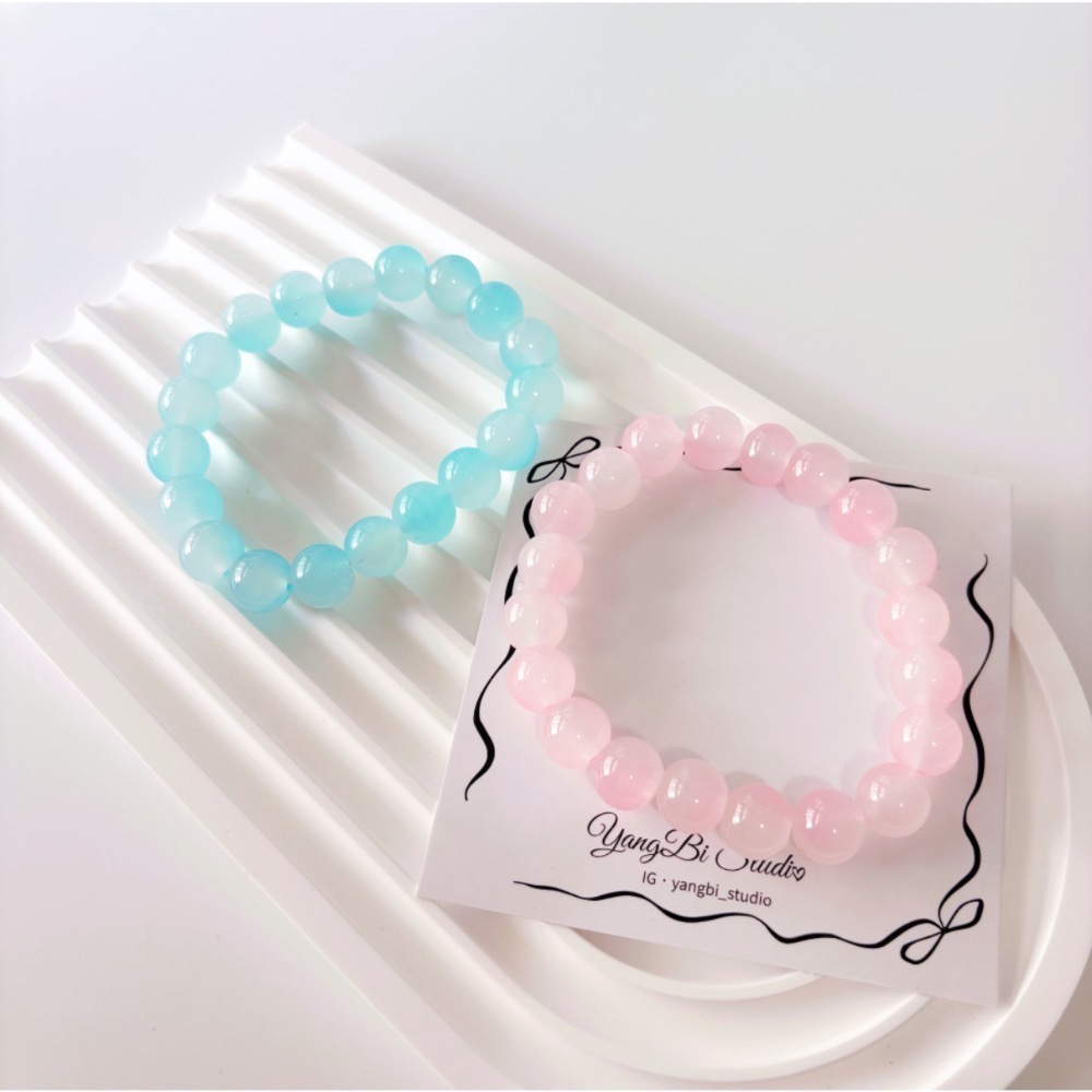 𝓨𝓪𝓷𝓰𝓑𝓲🕊️【冰透漸層串珠手鍊】 Y914-細節圖2
