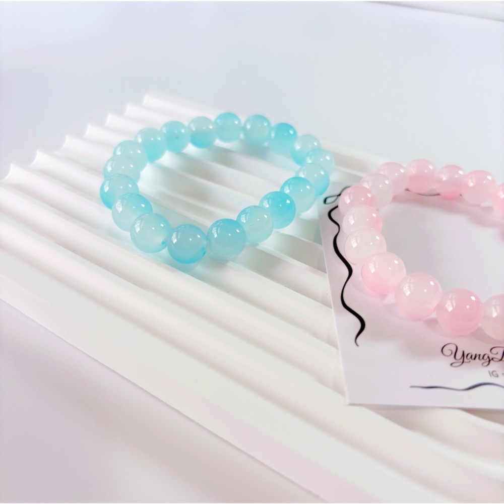 𝓨𝓪𝓷𝓰𝓑𝓲🕊️【冰透漸層串珠手鍊】 Y914-細節圖9