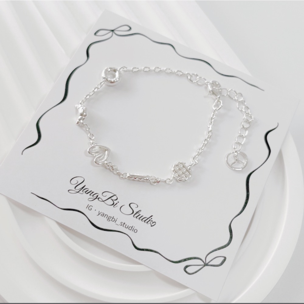 𝓨𝓪𝓷𝓰𝓑𝓲🕊️925銀【法式西點麵包手鍊】 Y919-細節圖11