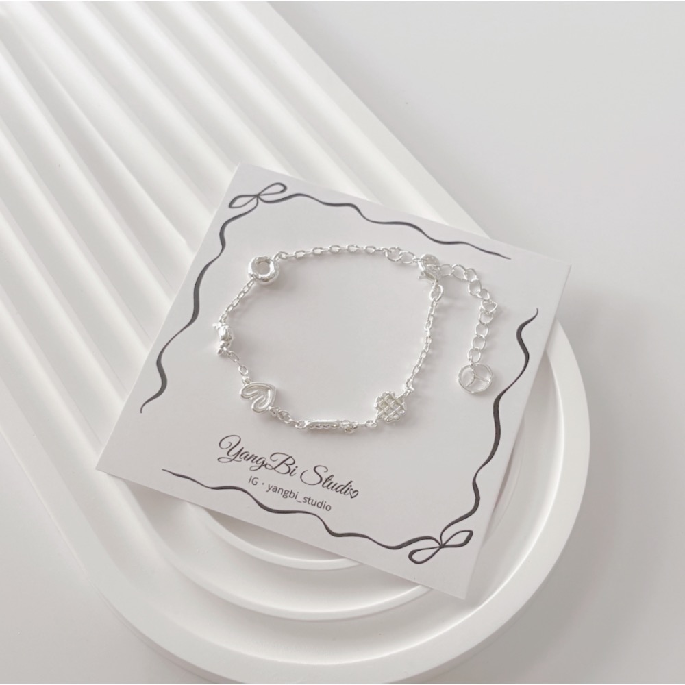 𝓨𝓪𝓷𝓰𝓑𝓲🕊️925銀【法式西點麵包手鍊】 Y919-細節圖3