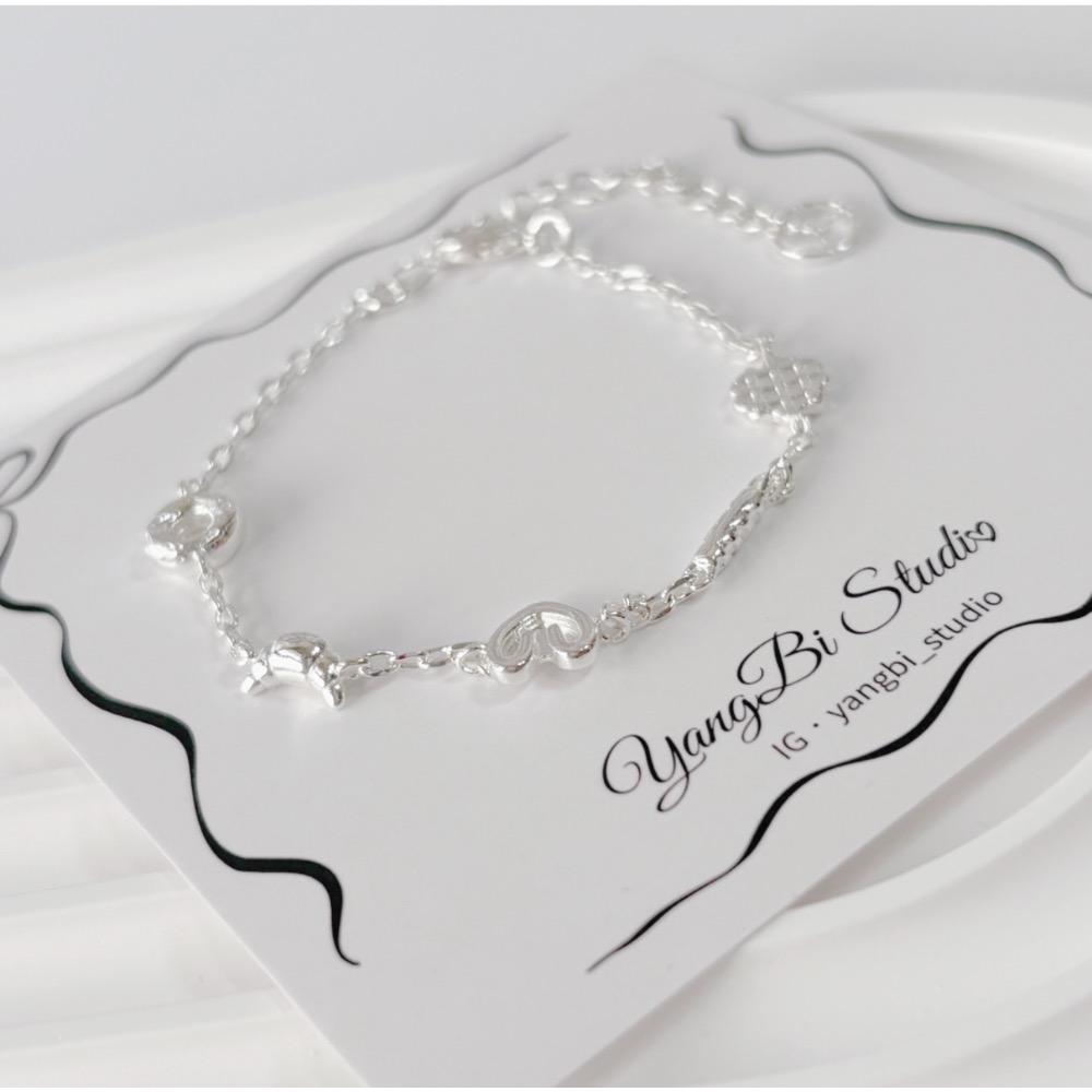 𝓨𝓪𝓷𝓰𝓑𝓲🕊️925銀【法式西點麵包手鍊】 Y919-細節圖7