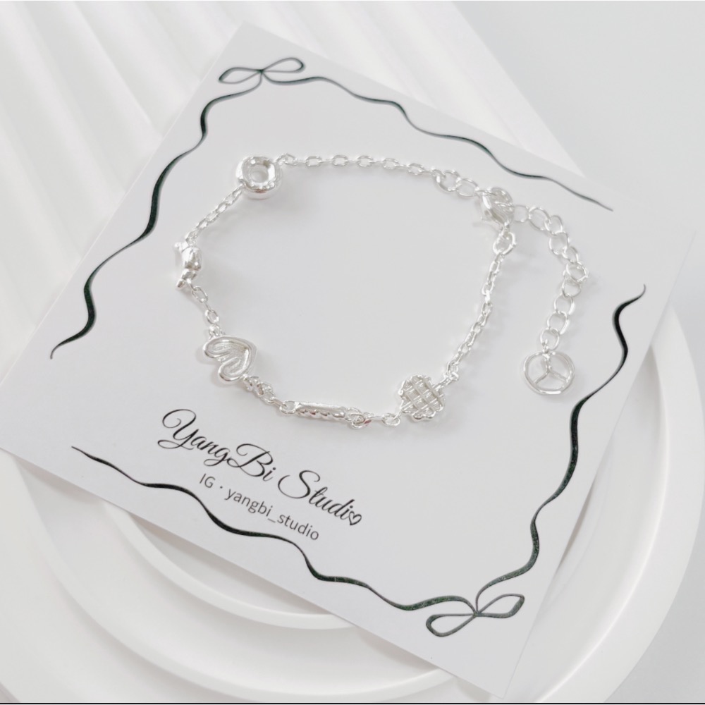 𝓨𝓪𝓷𝓰𝓑𝓲🕊️925銀【法式西點麵包手鍊】 Y919-細節圖11