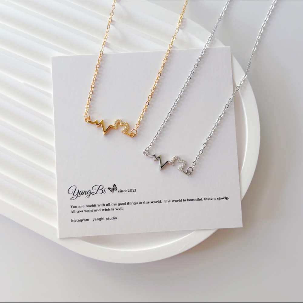 𝓨𝓪𝓷𝓰𝓑𝓲🕊️925銀【心動瞬間鏤空愛心項鍊】 Y921-細節圖4