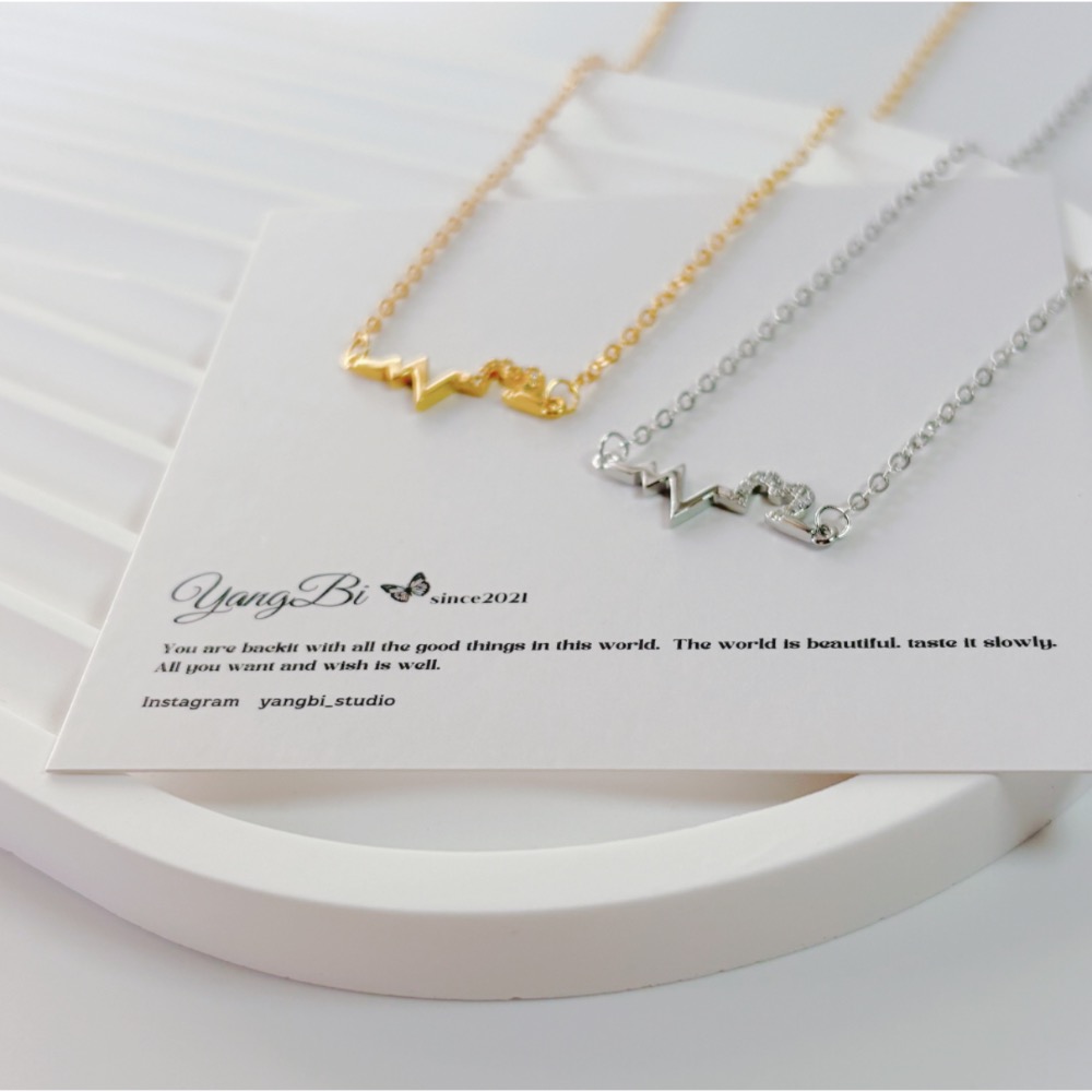 𝓨𝓪𝓷𝓰𝓑𝓲🕊️925銀【心動瞬間鏤空愛心項鍊】 Y921-細節圖6