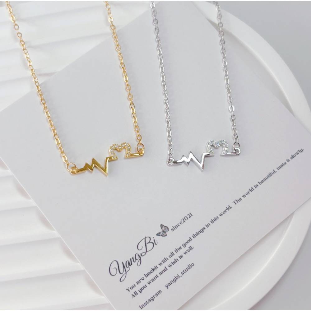 𝓨𝓪𝓷𝓰𝓑𝓲🕊️925銀【心動瞬間鏤空愛心項鍊】 Y921-細節圖7