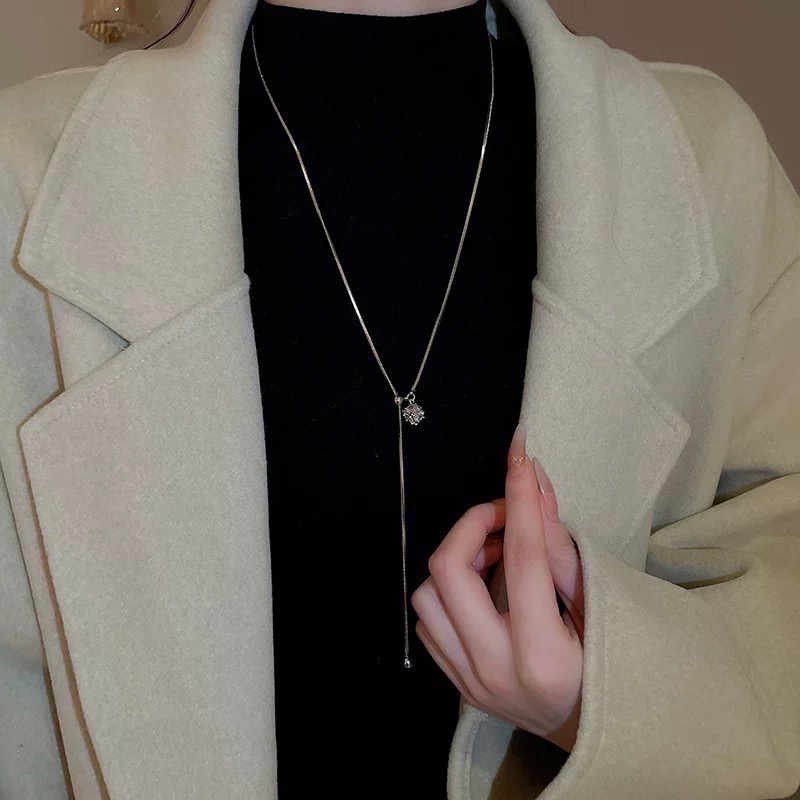 𝓨𝓪𝓷𝓰𝓑𝓲🕊️可調節 【真金電鍍 晶鑽小圓球項鍊】 Y922-細節圖6