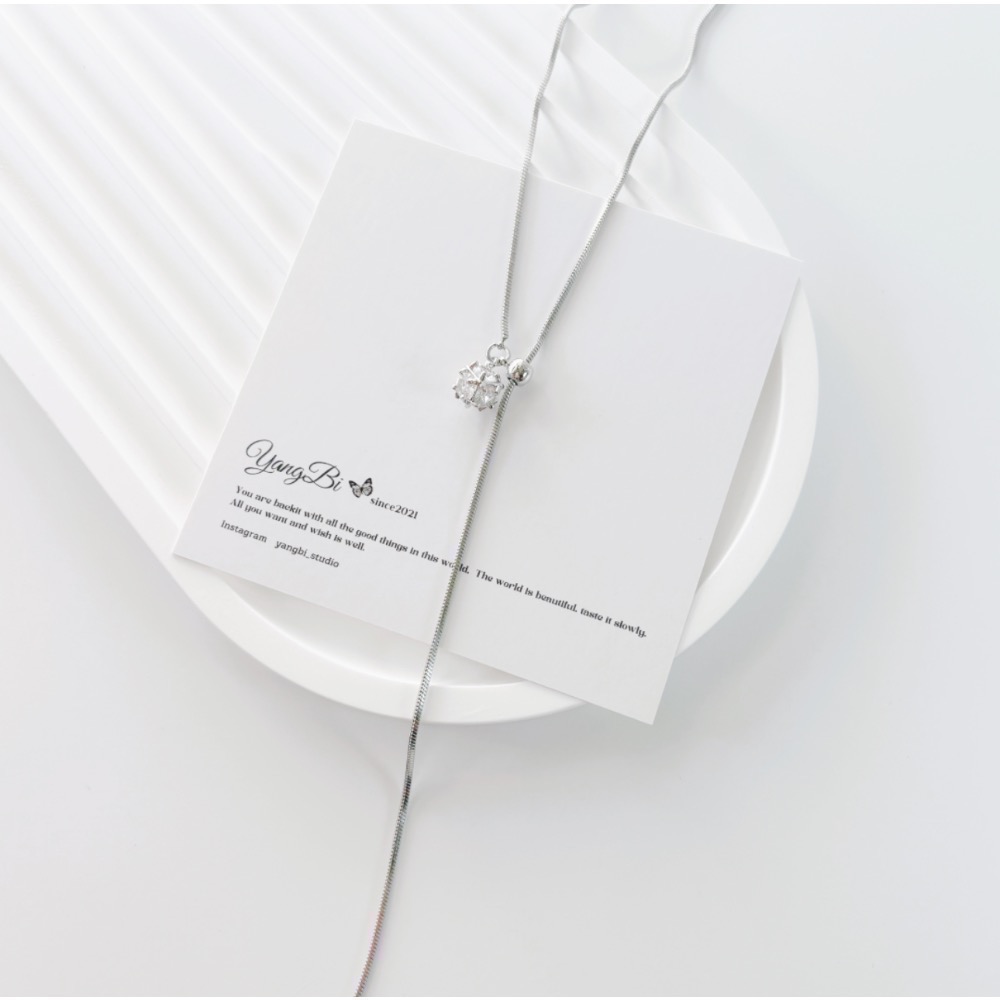 𝓨𝓪𝓷𝓰𝓑𝓲🕊️可調節 【真金電鍍 晶鑽小圓球項鍊】 Y922-細節圖8