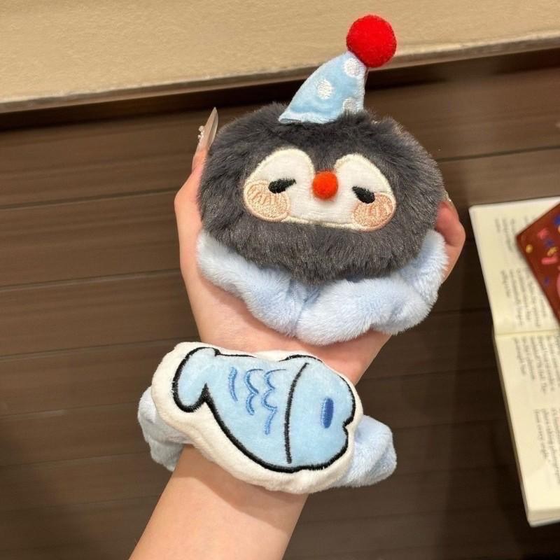 𝓨𝓪𝓷𝓰𝓑𝓲🕊️【可愛爆表 企鵝小魚毛絨大腸圈】V454-細節圖2