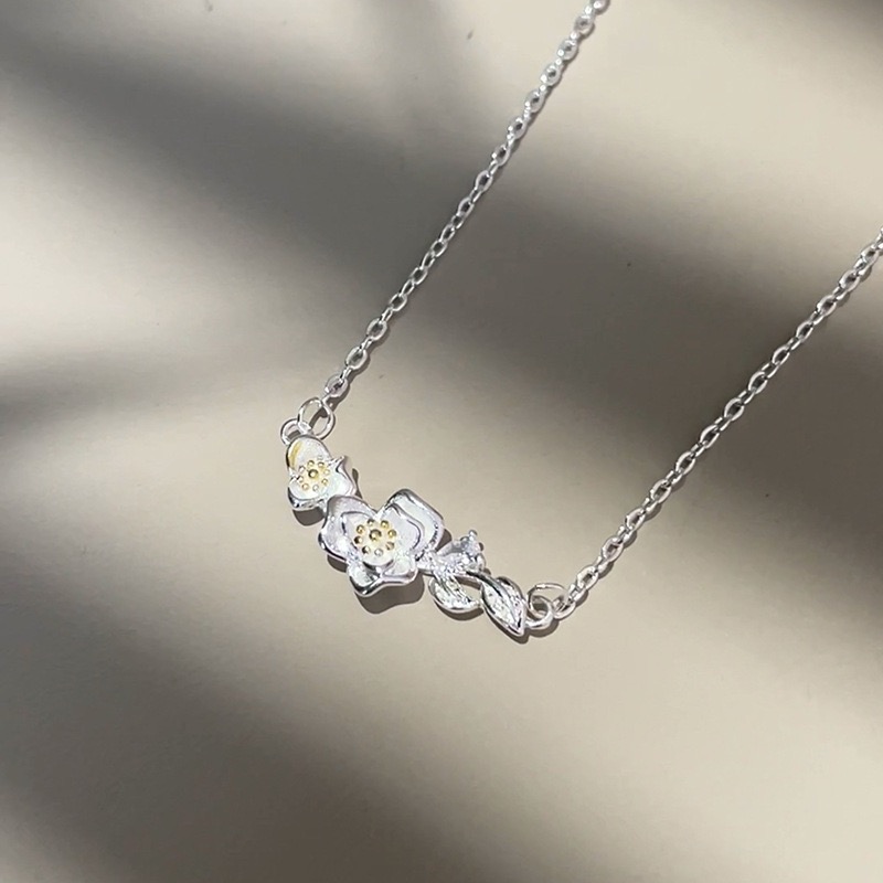 𝓨𝓪𝓷𝓰𝓑𝓲🕊️【氣質小清新．繁花物語山茶花項鍊】 Y932-細節圖7